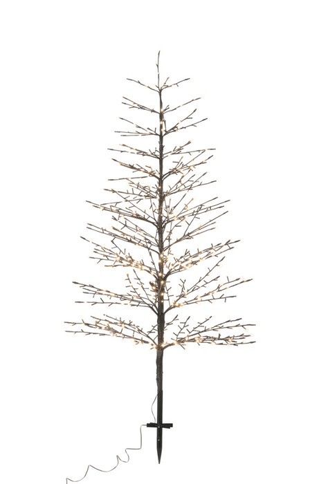 Juletre Basis 736 LED med blink brun 150 cm
